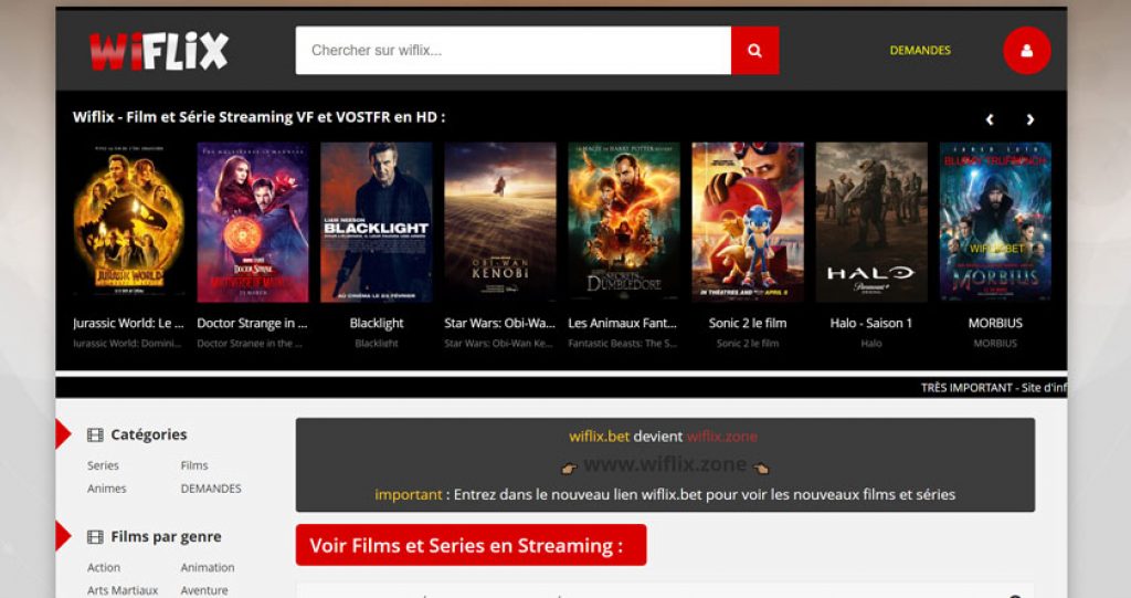 WIFLIX TOP SITE STREAMING