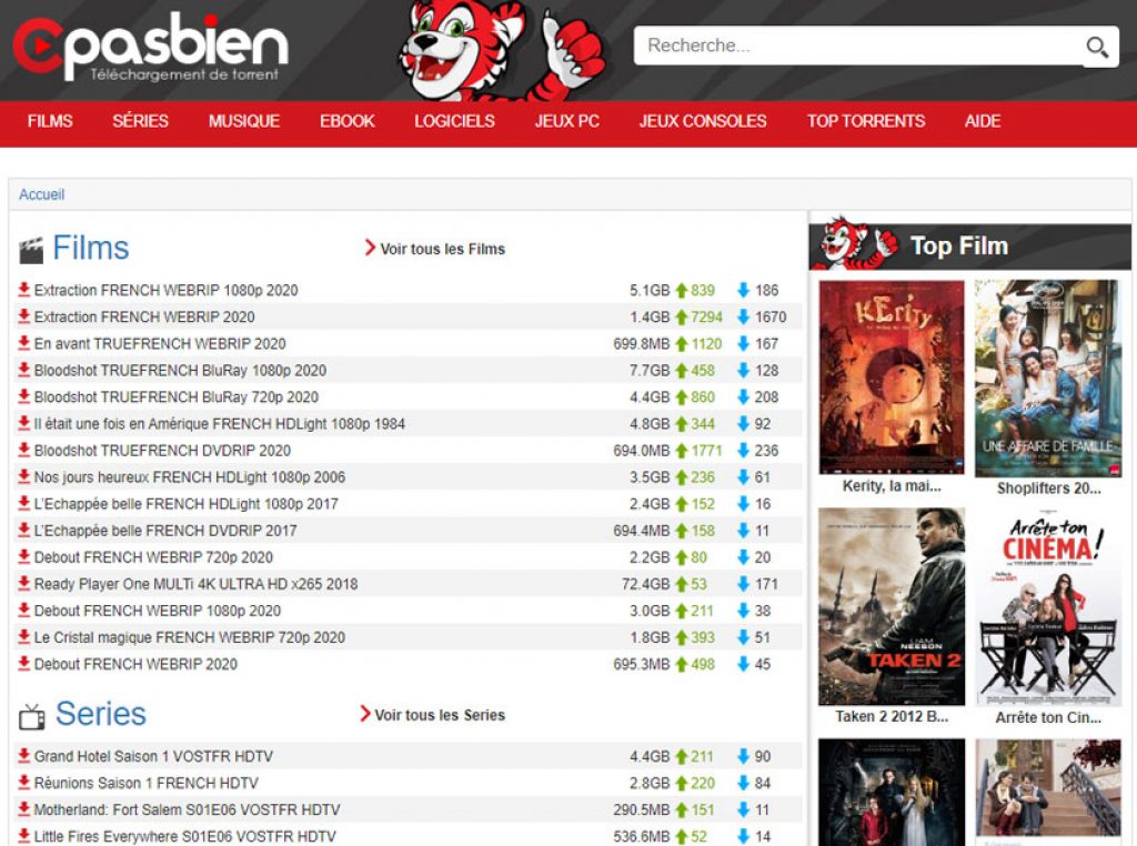 Cpasbien Films à Télécharger Gratuitement Avec Utorrent
