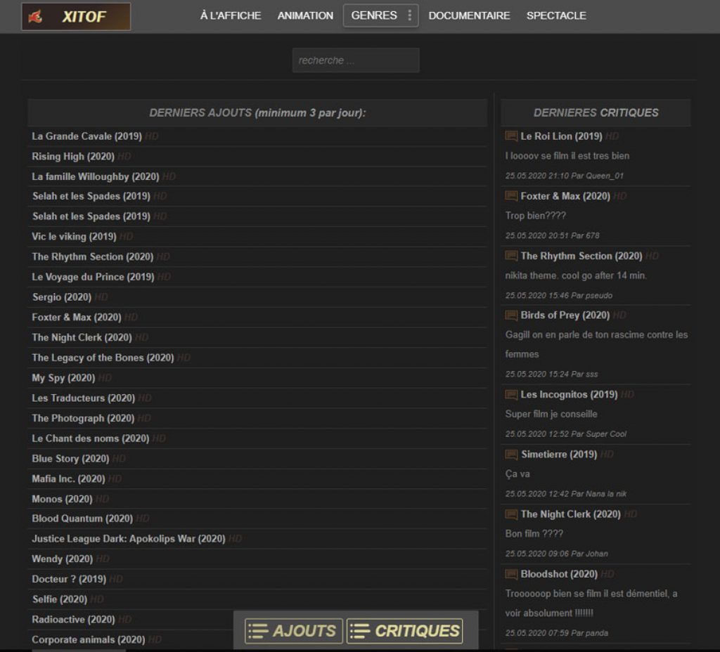 Les Plein Pouvoir Streaming XITOF | TOP SITE STREAMING