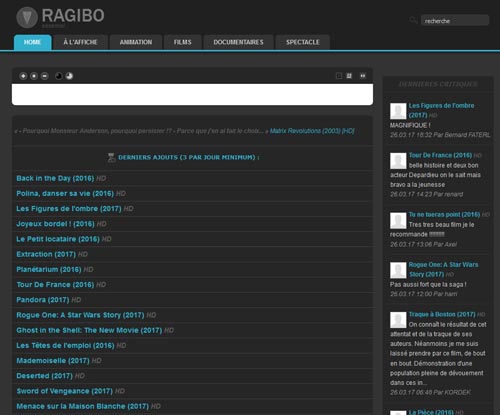 RAGIBO site de streaming