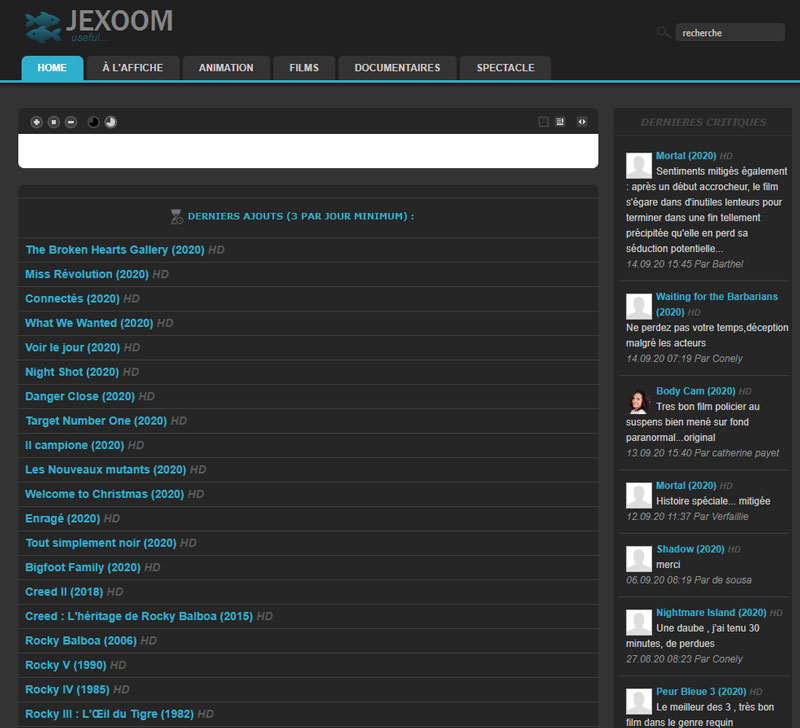 JEXOOM streaming