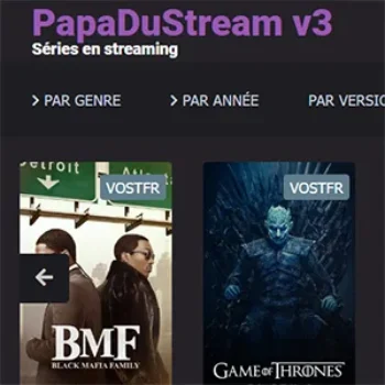 logo du site de streaming PapaDustream