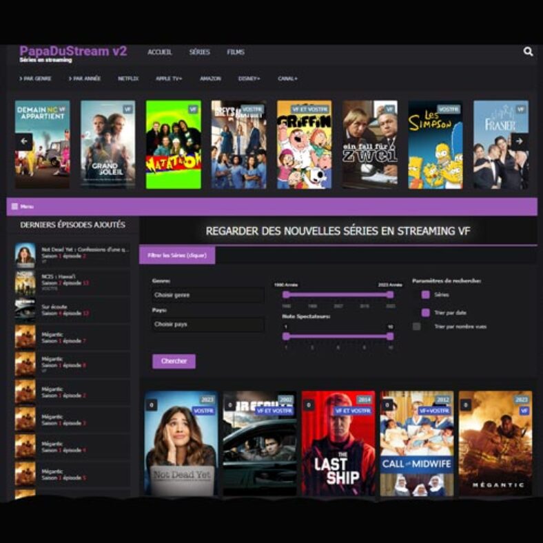 PAPADUSTREAM Regarder des films et séries en streaming