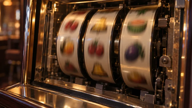 RNG casino : comment le hasard est-il généré ? | TOP SITE STREAMING Détail des rouleaux mécaniques d’une machine à sous.